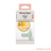 Tommee Tippee  Breastlike anyamell formájú szilikon cumi 0-6 hó, BPA-mentes, almazöld-banánsárga, 2 db