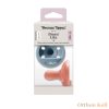 Tommee Tippee Breastlike anyamell formájú szilikon cumi 6-18 hó, BPA-mentes, tengerkék-barackrózsaszín, 2 db