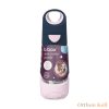 B.Box Szívószálas tritán kulacs 450 ml - indigo+rózsa