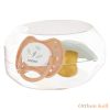 Baboo® Nyugtató ortodontikus latex cumi, 2 db, tárolótokkal, 0+hó