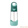 B.Box Szívószálas tritán kulacs 450 ml - smaragdzöld