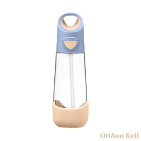 B.Box Szívószálas tritán kulacs 600 ml - rózsaszín