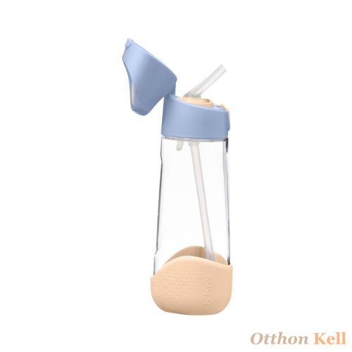 B.Box Szívószálas tritán kulacs 600 ml - rózsaszín