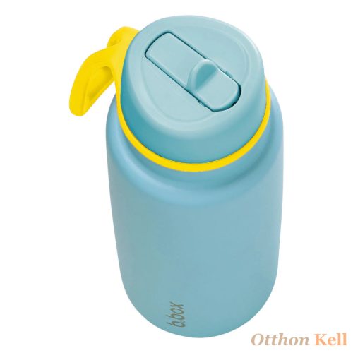 B.Box Hőtartó szívószálas fémkulacs 1 l - pool side