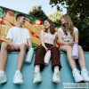 B.Box Hőtartó szívószálas fémkulacs 1 l - pool side