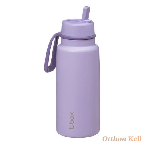 B.Box Hőtartó szívószálas fémkulacs 1 l - lilac love