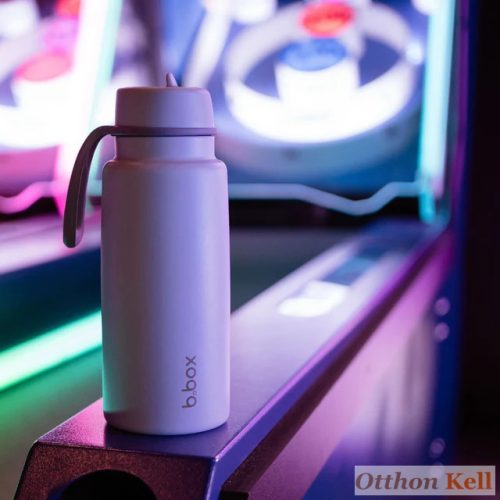 B.Box Hőtartó szívószálas fémkulacs 1 l - lilac love
