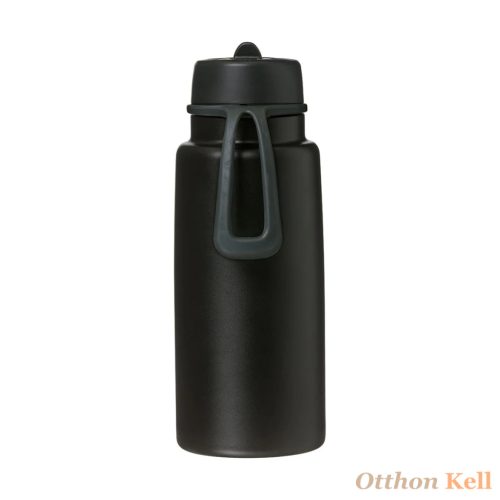 B.Box Hőtartó szívószálas fémkulacs 1 l - deep space