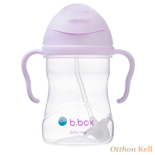 B.Box Súlyozott szívószálas itatópohár 240 ml - lila