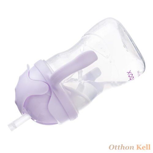 B.Box Súlyozott szívószálas itatópohár 240 ml - lila