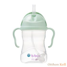 B.Box Súlyozott szívószálas itatópohár - pisztácia