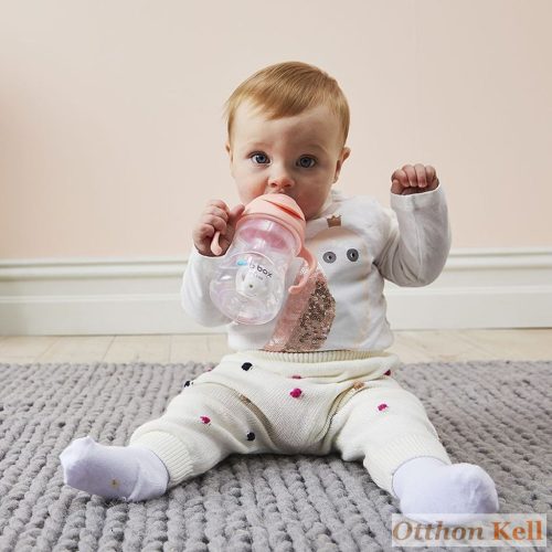 B.Box Súlyozott szívószálas itatópohár 240 ml - pasztel tutti-frutti