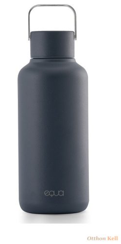 EQUA - Timeless acélkulacs navy (600 ml)