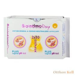 Biointimo Day - Anion tartalmú nappali intim betét - 2x10 db duo pack
