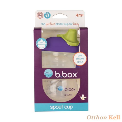 B.Box Csőrös itatópohár 240 ml - szőlőlila