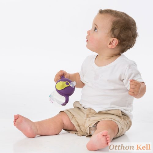 B.Box Csőrös itatópohár 240 ml - szőlőlila