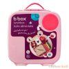 B.Box Uzsonnásdoboz hűthető rekesszel - rózsaszín
