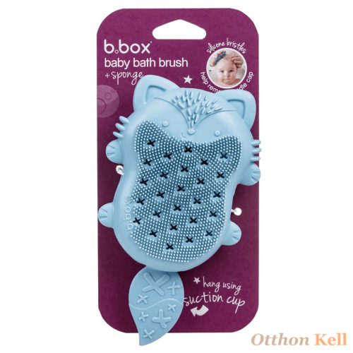 B.Box Puha szilikon fürdetőszivacs - kék