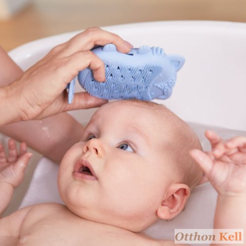 B.Box Puha szilikon fürdetőszivacs - kék