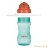 BABOO® Itatópohár szilikon szívószállal, 360 ml, zöld, 9+ hónapos kortól