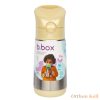 B.Box Hőtartó szívószálas fémkulacs 350 ml - citrom twist