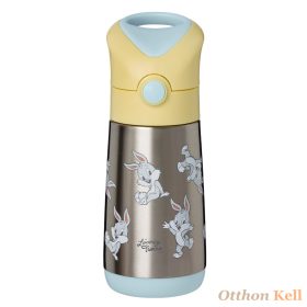   B.Box Hőtartó szívószálas fémkulacs 350 ml - Looney tunes