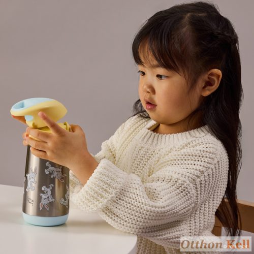 B.Box Hőtartó szívószálas fémkulacs 350 ml - Looney tunes