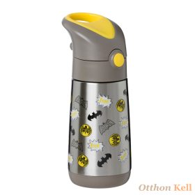 B.Box Hőtartó szívószálas fémkulacs 350 ml - Batman