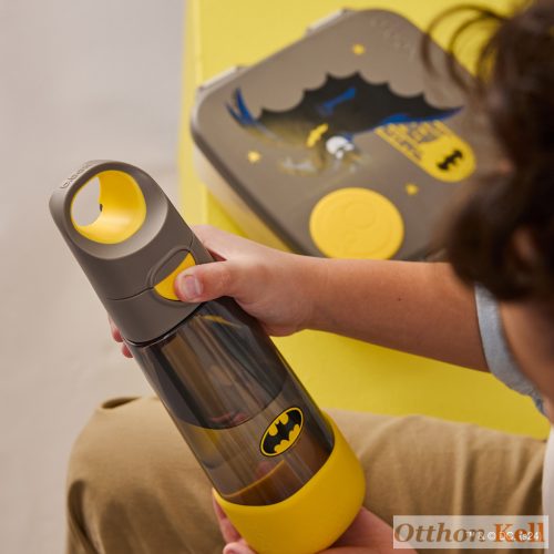 B.Box Szívószálas tritán kulacs 600 ml - Batman