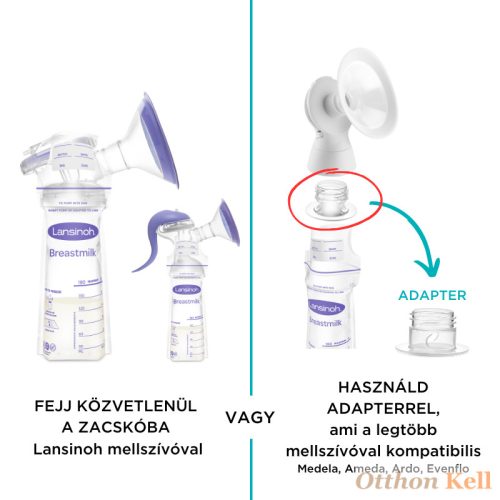 Lansinoh anyatejtároló zacskó 25 db