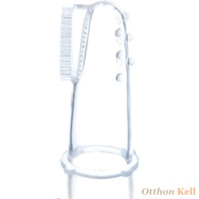 Akuku  ujjra húzható fogkefe és masszírozó