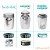 Tommee Tippee pelenkacsomagoló utántöltő - Twist and Click és Sangenic TEC citrus 6 db