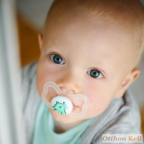 Mam Supreme Night 16+ szilikon nyugtató cumi 2 db - rózsaszín,fehér