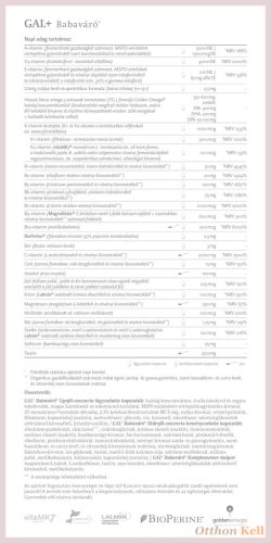GAL+ Babaváró 30 adag
