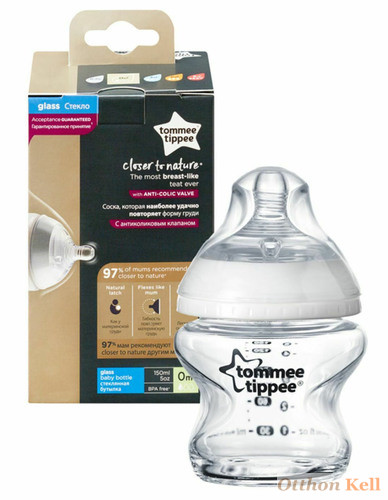 Tommee Tippee ÜVEG cumisüveg CTN 150 ml 