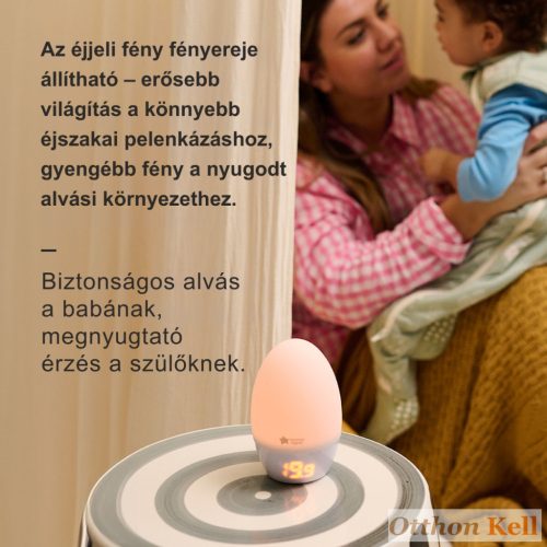 TOMMEE TIPPEE Groegg szobahőmérő és színváltó éjjeli fény