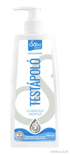 Sába Derm bőrbarát arc és testápoló 400 ml