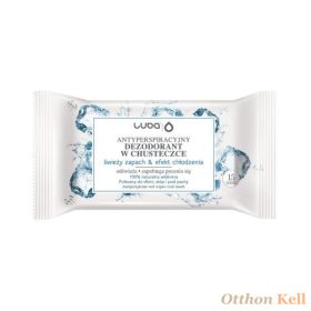   LUBA Izzadásgátló törlőkendő ezüst ionokkal - hűsítő hatással - 15 db