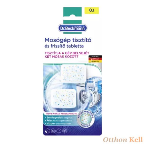 Dr. Beckmann -Mosógép tisztító és frissítő tabletta