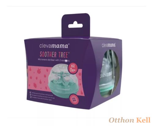 Clevamama játszócumi sterilizáló mikróba 2 db játszócumival