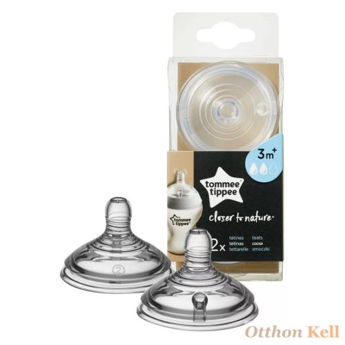 Tommee Tippee Closer to Nature cumisüveg cumi közepes folyású 2 db  
