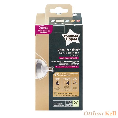 Tommee Tippee cumisüveg CTN 260 ml átlátszó