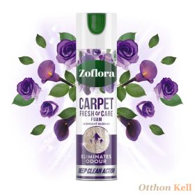 Zoflora Midnight Blooms Carpet Fresh & Care Foam kárpittisztító hab 600 ml   Zoflora Midnight Blooms Carpet Fresh & Care Foam kárpittisztító hab 600 ml