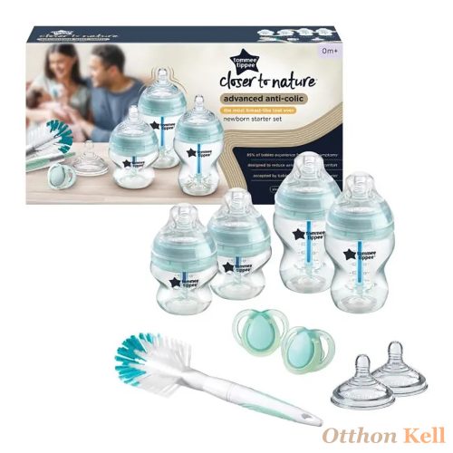 Tommee Tippee cumisüveg Advanced anti colic újszülött kezdő szett türkiz