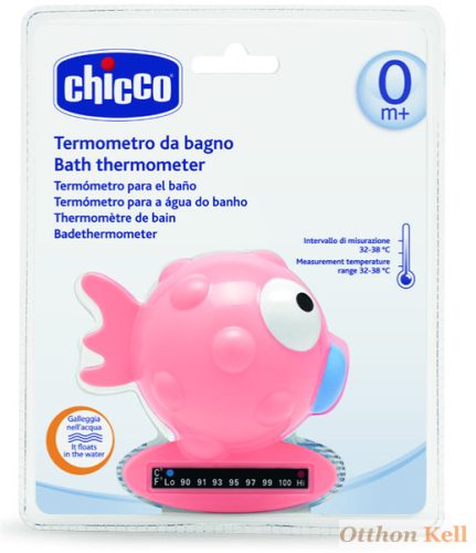 Chicco Halacska vízhőmérő - 32-38°C rózsaszín