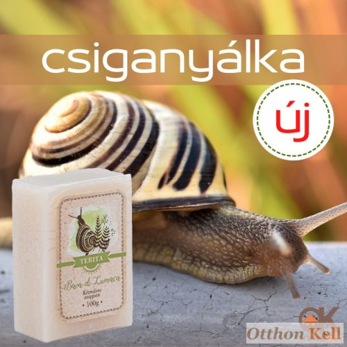 TERITA csiganyálkás kézműves szappan - ÖREGEDÉS ELLEN