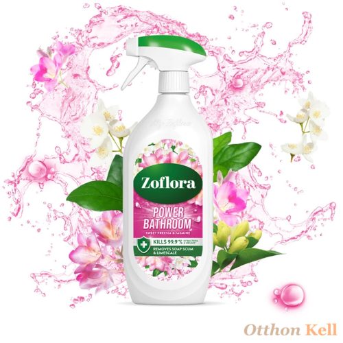 Zoflora Sweet Freesia & Jasmine Erőteljes Fürdőszobai Tisztítószer 800 ml