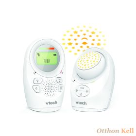  Vtech bébiőr audio kétirányú éjjeli fénnyel és projectorral DM1212