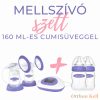 Lansinoh 2 az 1-ben elektromos dupla mellszívó + 2db 160 ml cumisüveg szettben