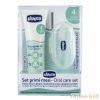 Chicco Oral Gel Set - fogzás gél szett ujjfogkefével és tartótokkal